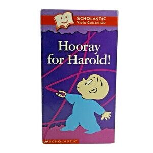 Hooray for Harold! Vintage 2001 Scholastic VHS Cassette Tape Tested